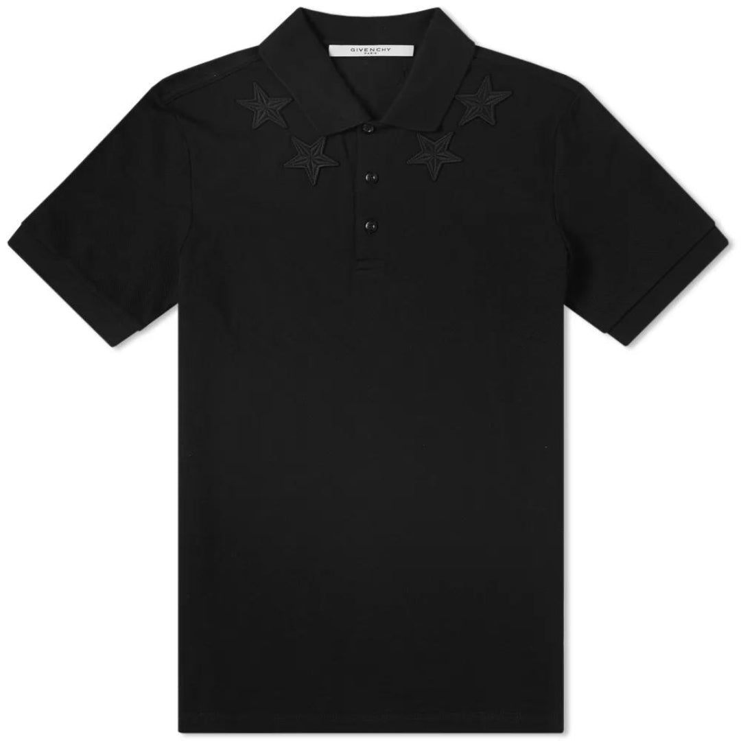 Givenchy Bm700V3006 011 Mens Polo Shirt BM700V3006FadedBlack011