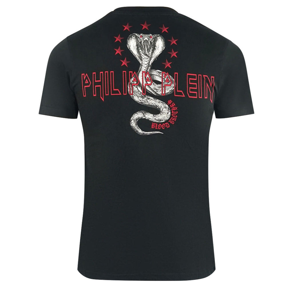 Philipp Plein Party All The Time Black T-Shirt