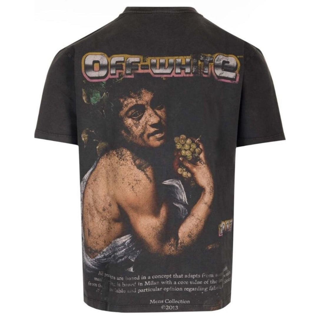 Off White Bacchus Slim Black T Shirt