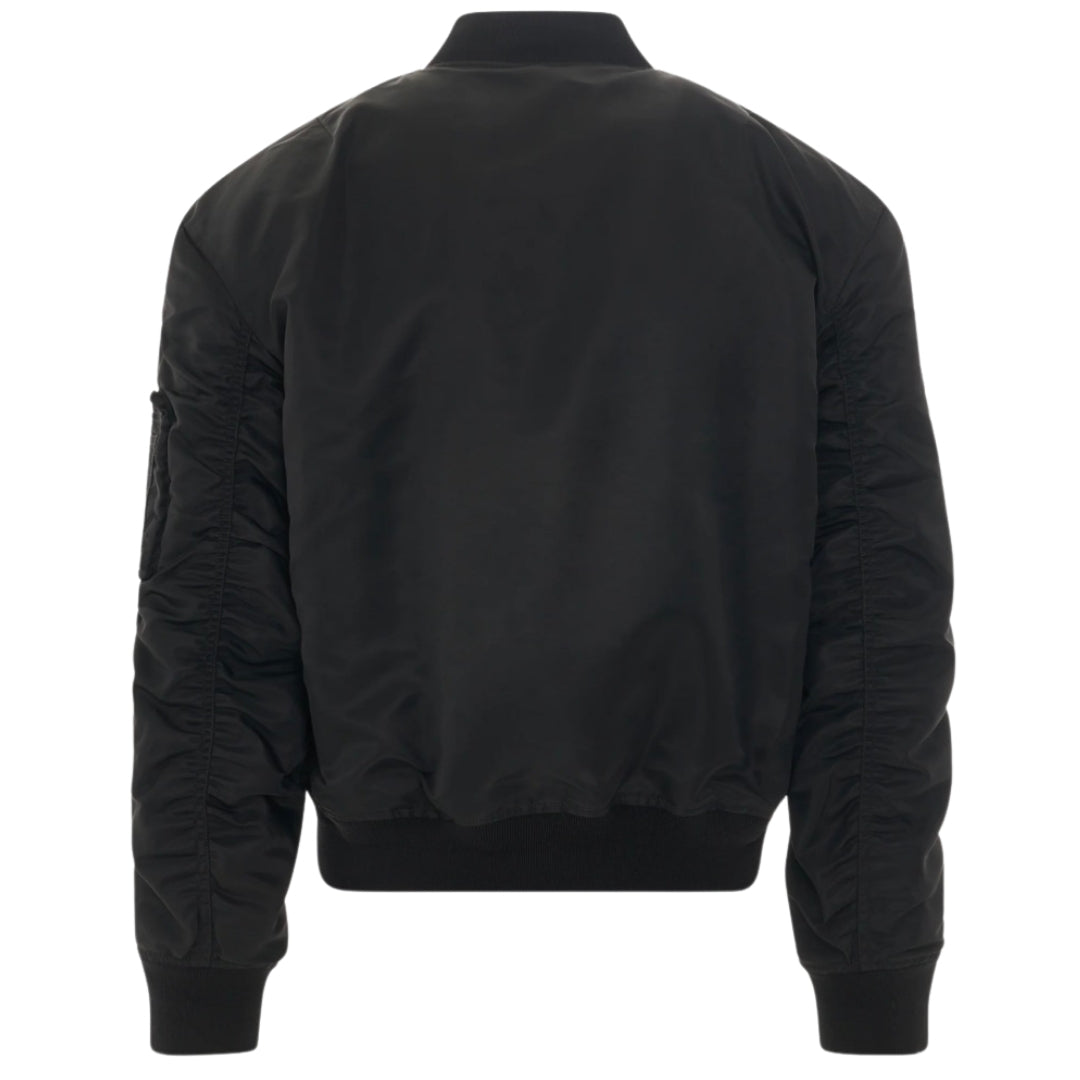 Off White Industrial Black Bomber Jacket 1