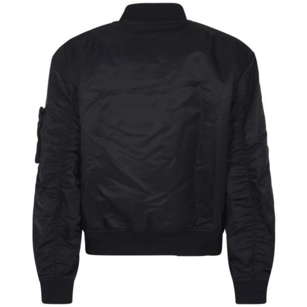 Off White Industrial Black Bomber Jacket