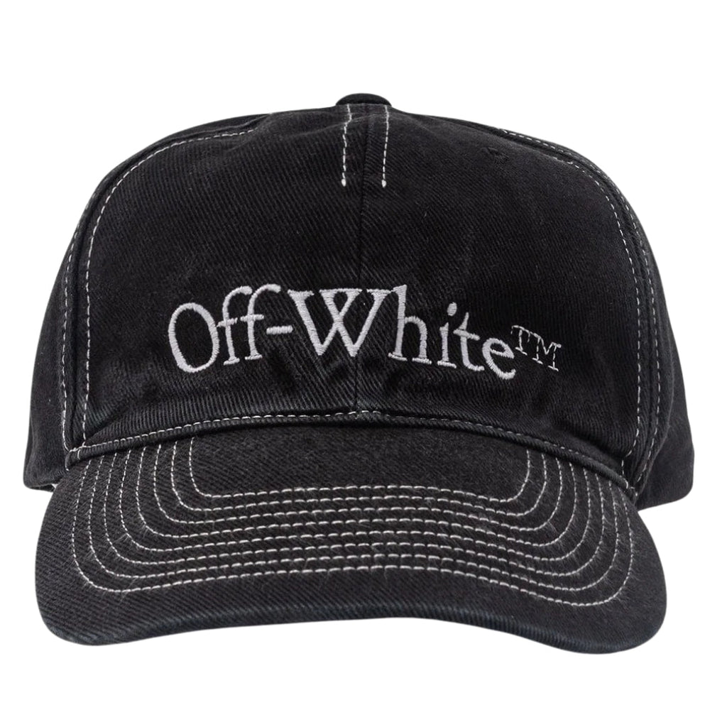 Off White Bookish Ow Black Baseball Cap