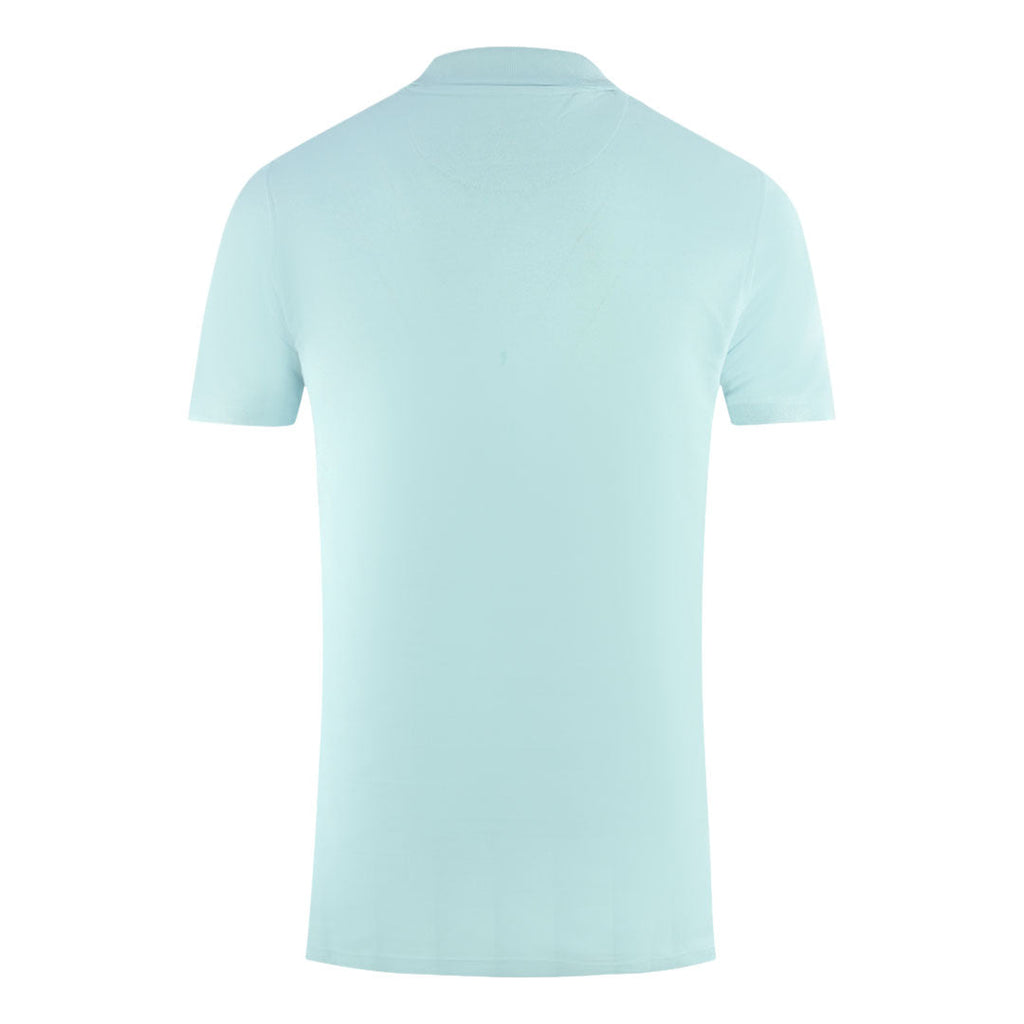 Aquascutum London Crest Light Blue Polo Shirt P00623 78