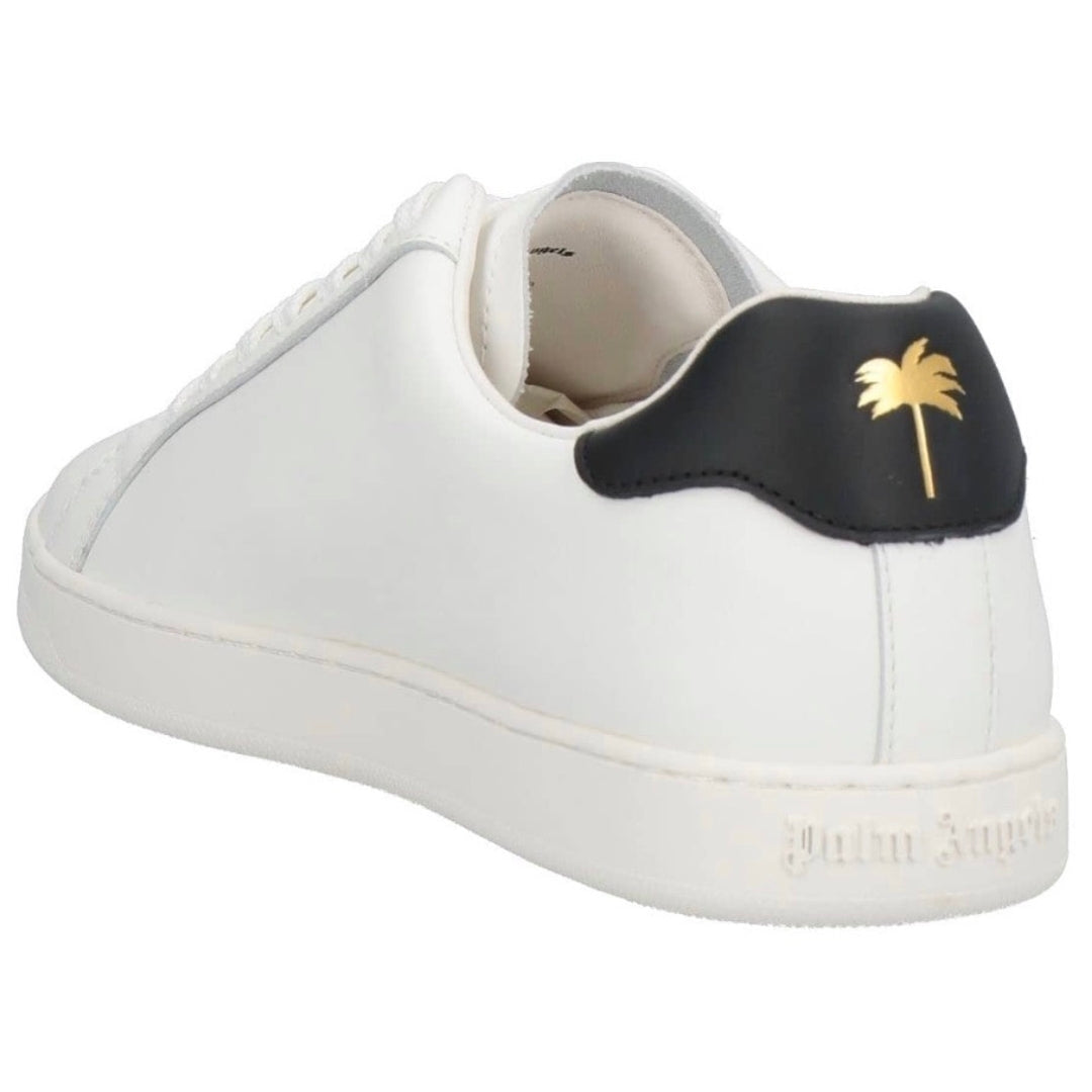 Palm Angels Palm One White Black Sneaker Pmia056S22Lea0010110