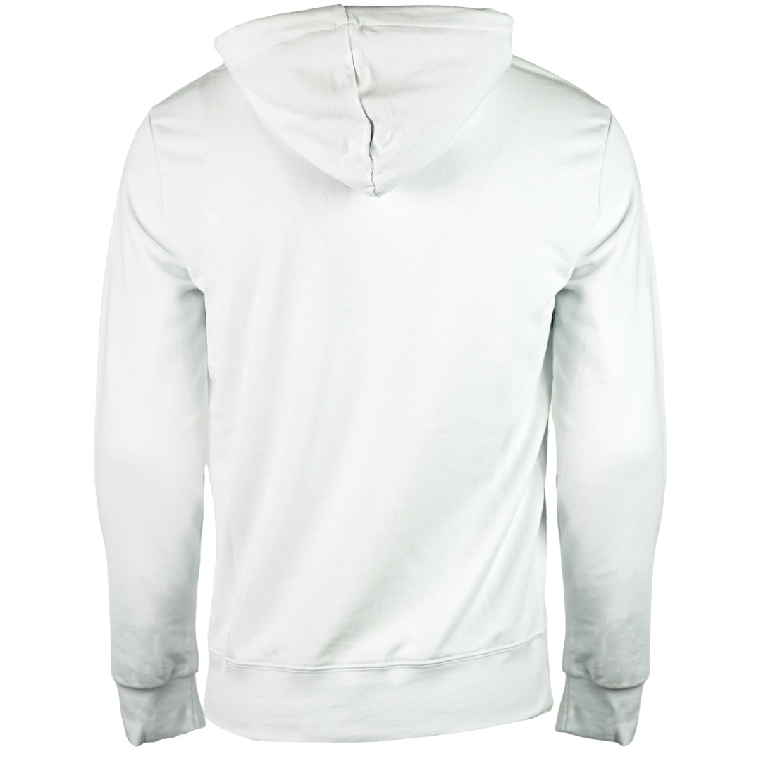 Aquascutum Aldis Logo White Hoodie 1
