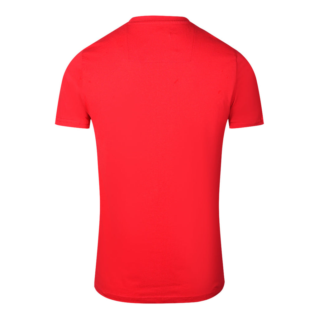 Cavalli Class Scales Design Logo Red T Shirt