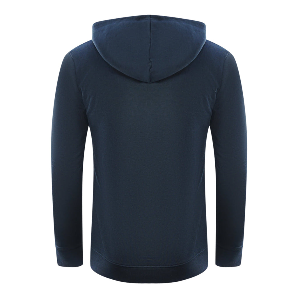 Cavalli Class Brand Logo Navy Blue Hoodie