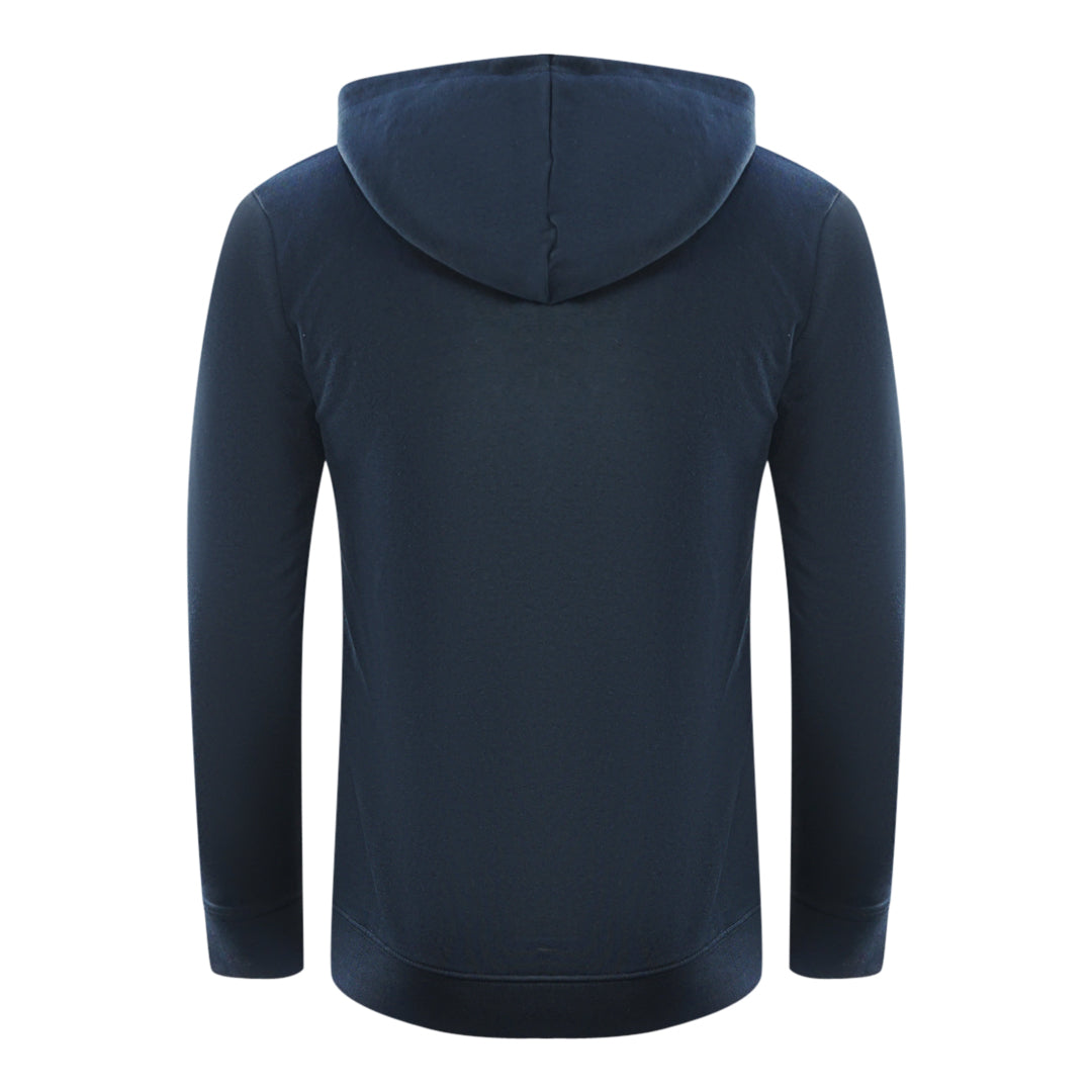 Cavalli Class Brand Logo Navy Blue Hoodie