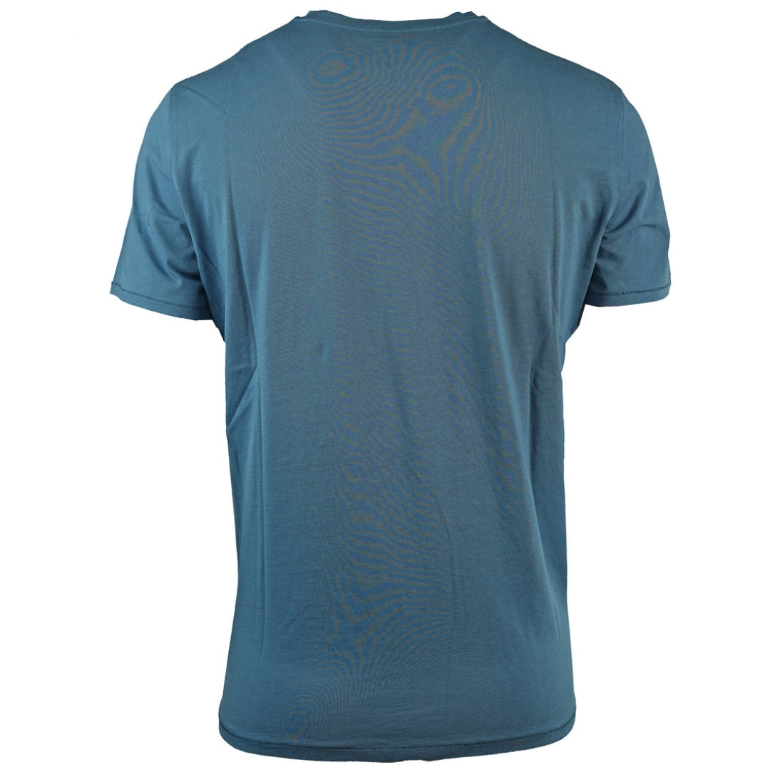 Just Cavalli Bold Motif Blue T-Shirt S01GC0541523