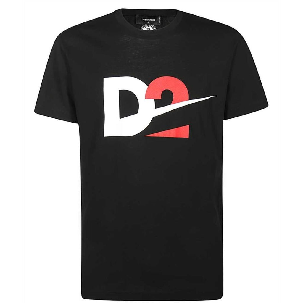 Dsquared2 S74Gd0728 S21600 900 Black T Shirt Mens
