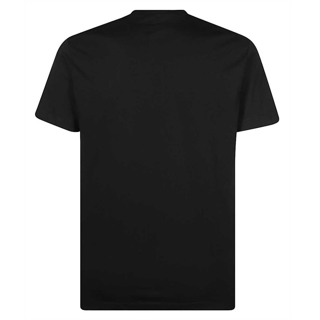 Dsquared2 S74Gd0829 S22427 900 Black T Shirt Mens