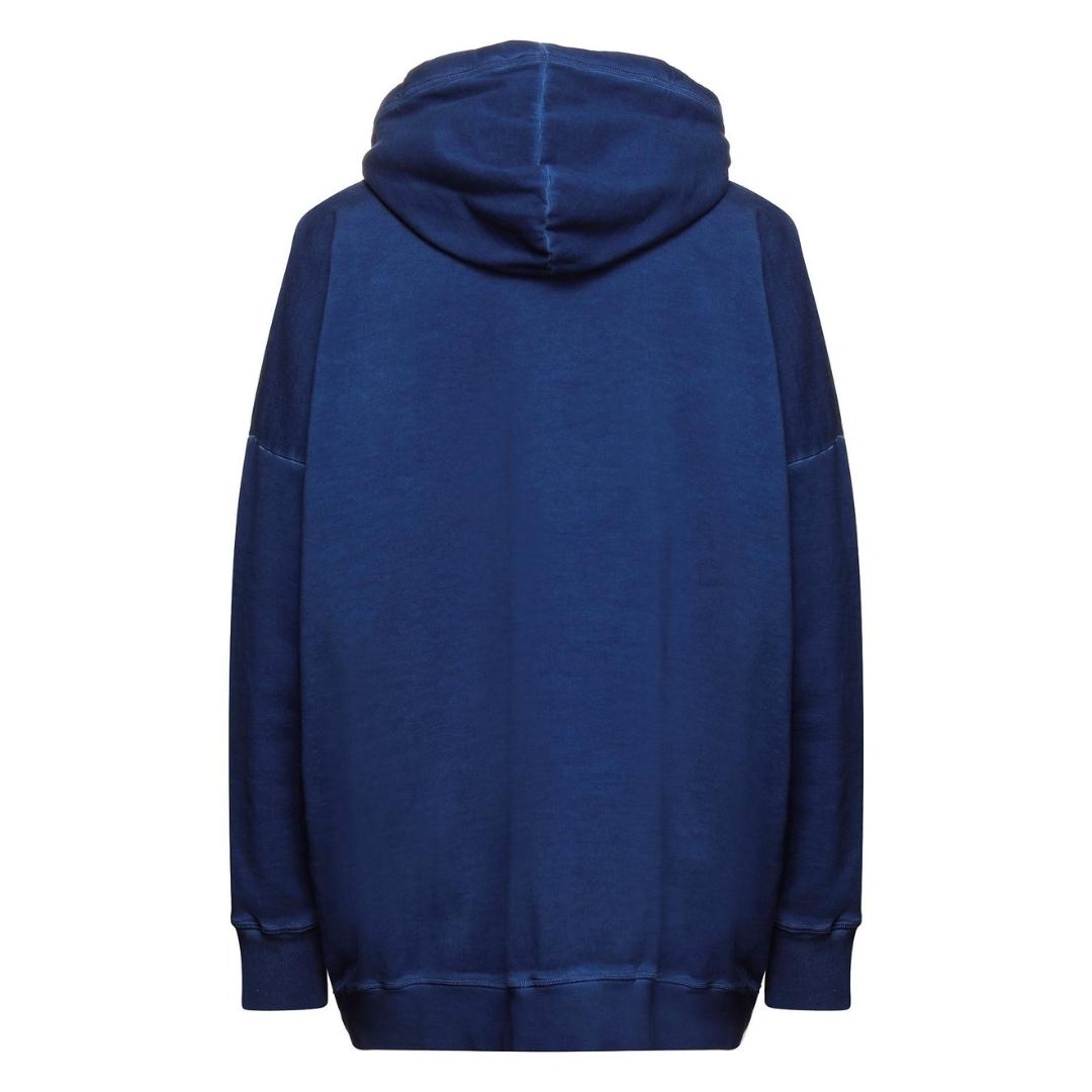 Dsquared2 Born To Be A Fighter Oversize Blue Hoodie S74GU0431 478