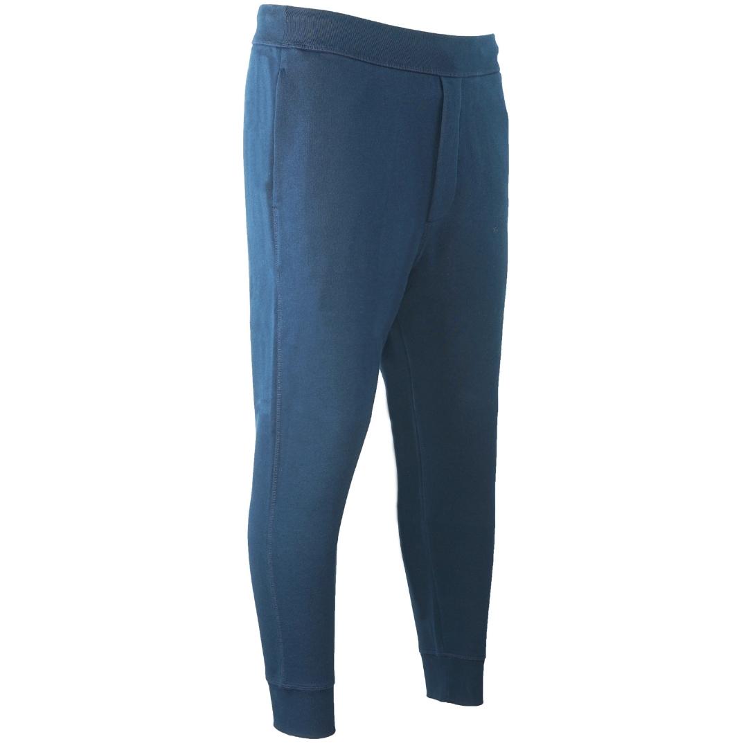 Dsquared2 Maple Leaf Branded Navy Sweatpants