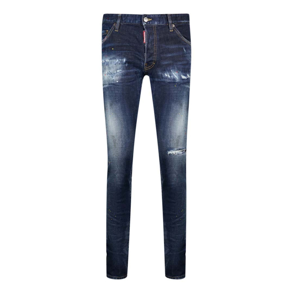 Dsquared2 Frayed Paint Splash Cool Guy Jeans