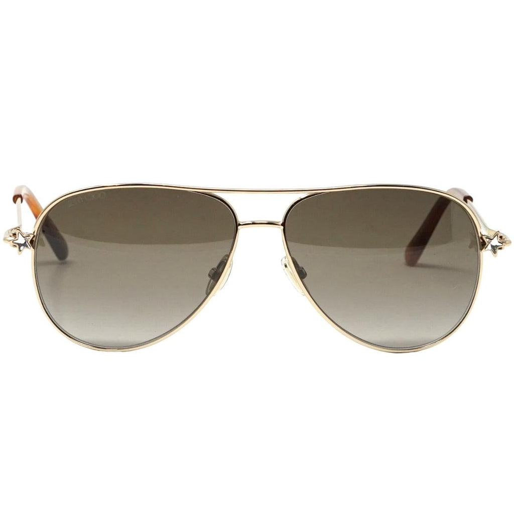 Jimmy Choo Sansa 0J5G Ha Gold Sunglasses