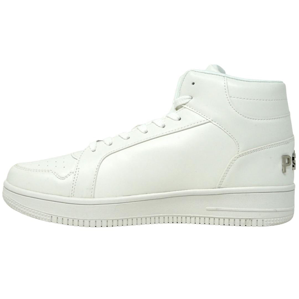 Philipp Plein Sport Logo White High Top Sneakers 1