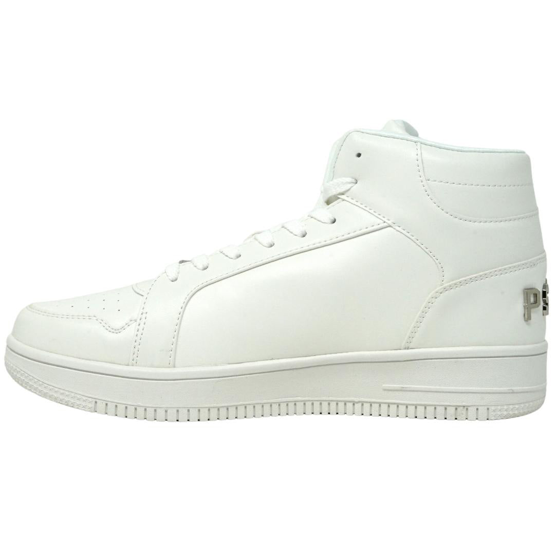 Philipp Plein Sport Logo White High Top Sneakers 1