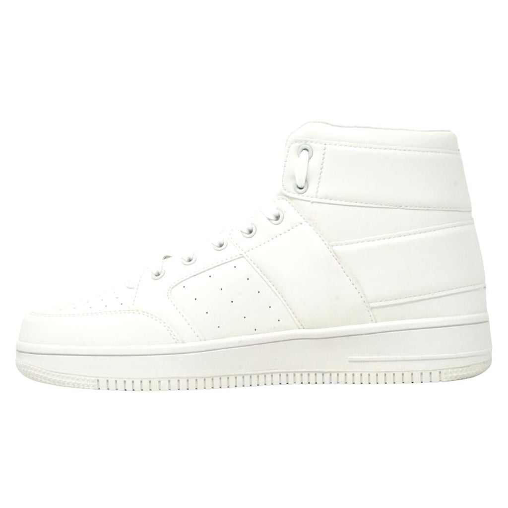 Philipp Plein Sport Hi Top Bold Brand White Sneakers