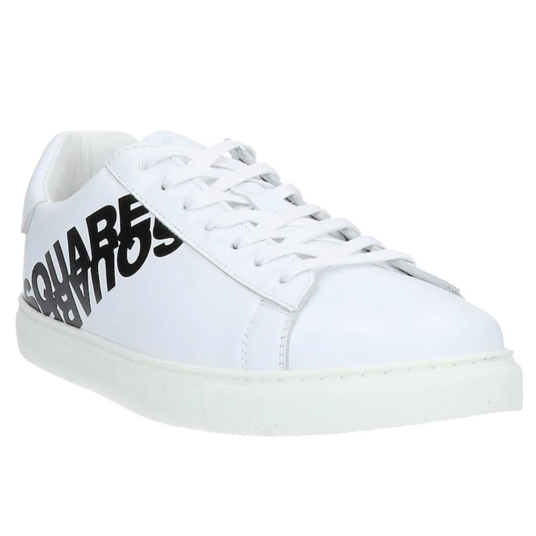 Dsquared2 Mirrored Logo White Sneakers SMN0005 01501675072
