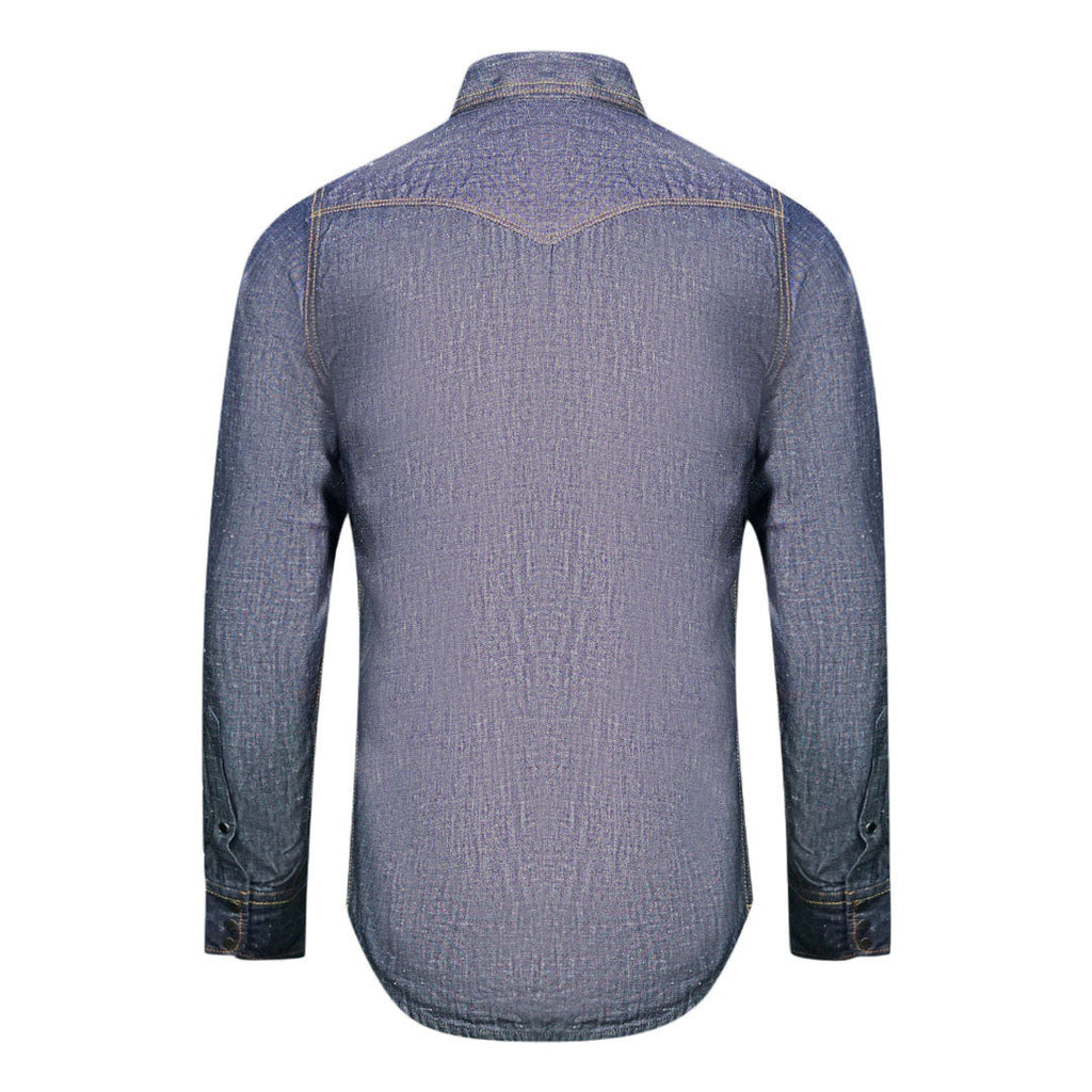 Diesel Dark Blue Long Sleeve Denim Shirt Sonora 606T