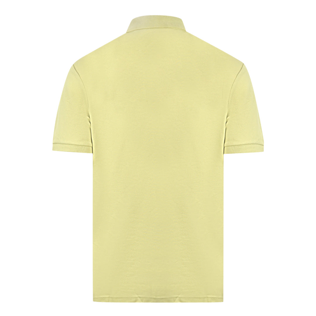 Lyle & Scott Natural Green Plain Polo Shirt SP400VOG W591