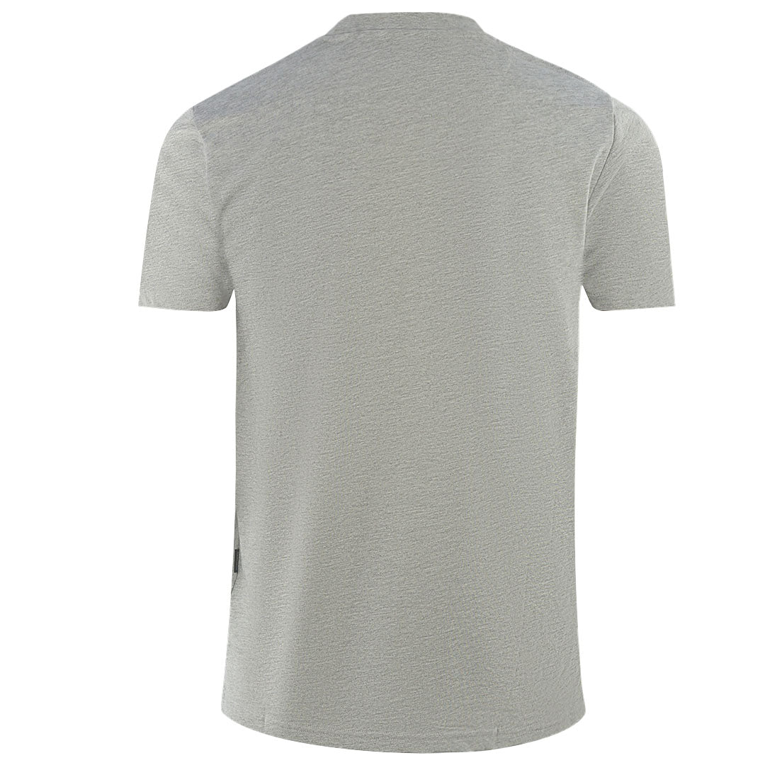 Aquascutum London 1851 Split Logo Grey T Shirt