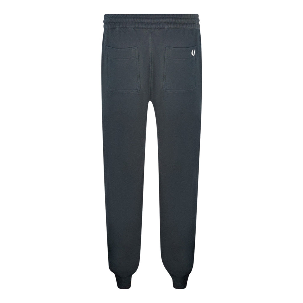 Fred Perry T7501 102 Loopback Black Sweat Pants T7501 102