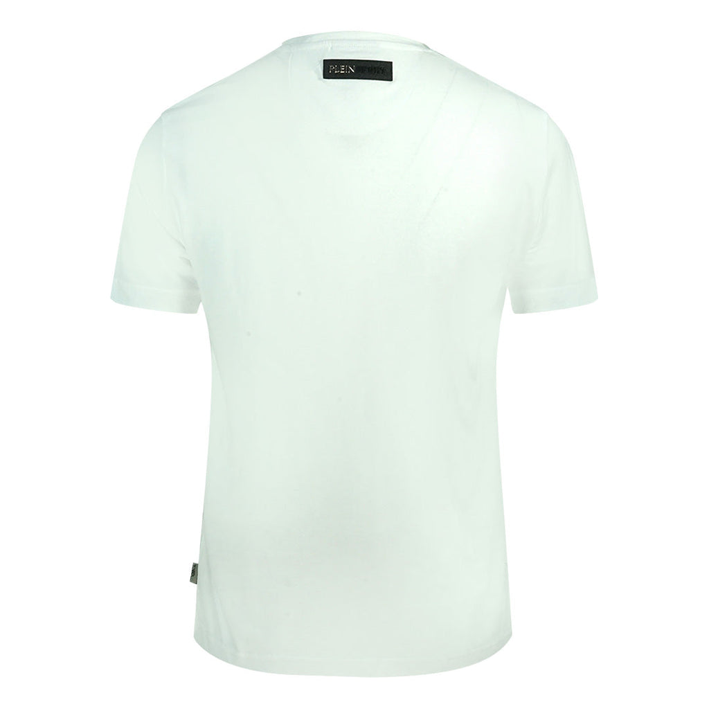 Philipp Plein Sport Bold Branded Logo White T Shirt