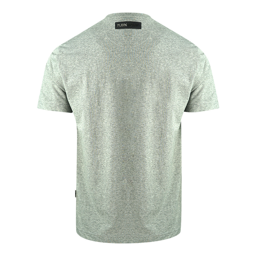 Plein Sport Large Logo Grey T Shirt