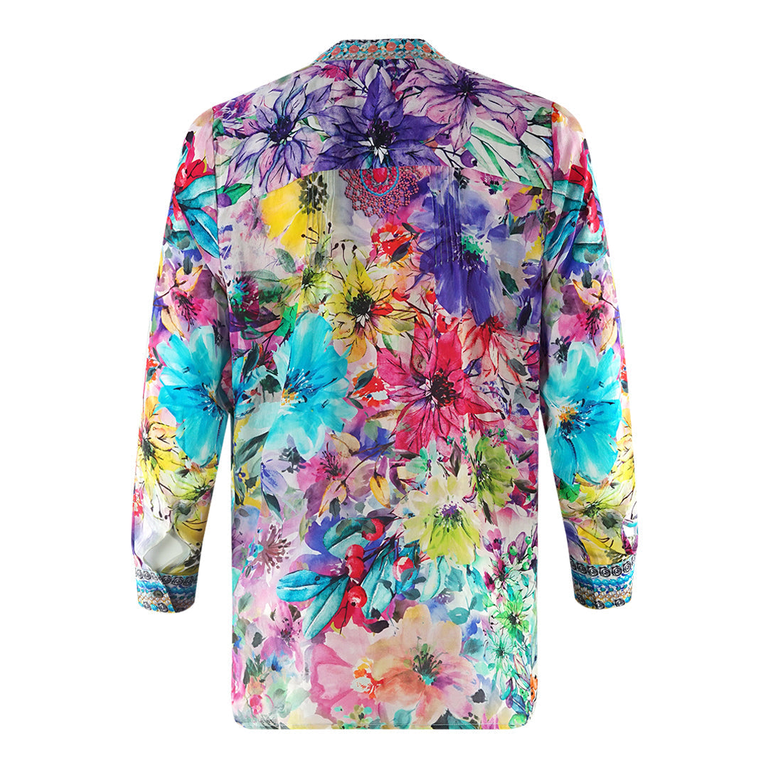 Inoa Tivoli Gardenia 12009 Multicoloured Blouse Tivoli Gardenia 12009 Blouson