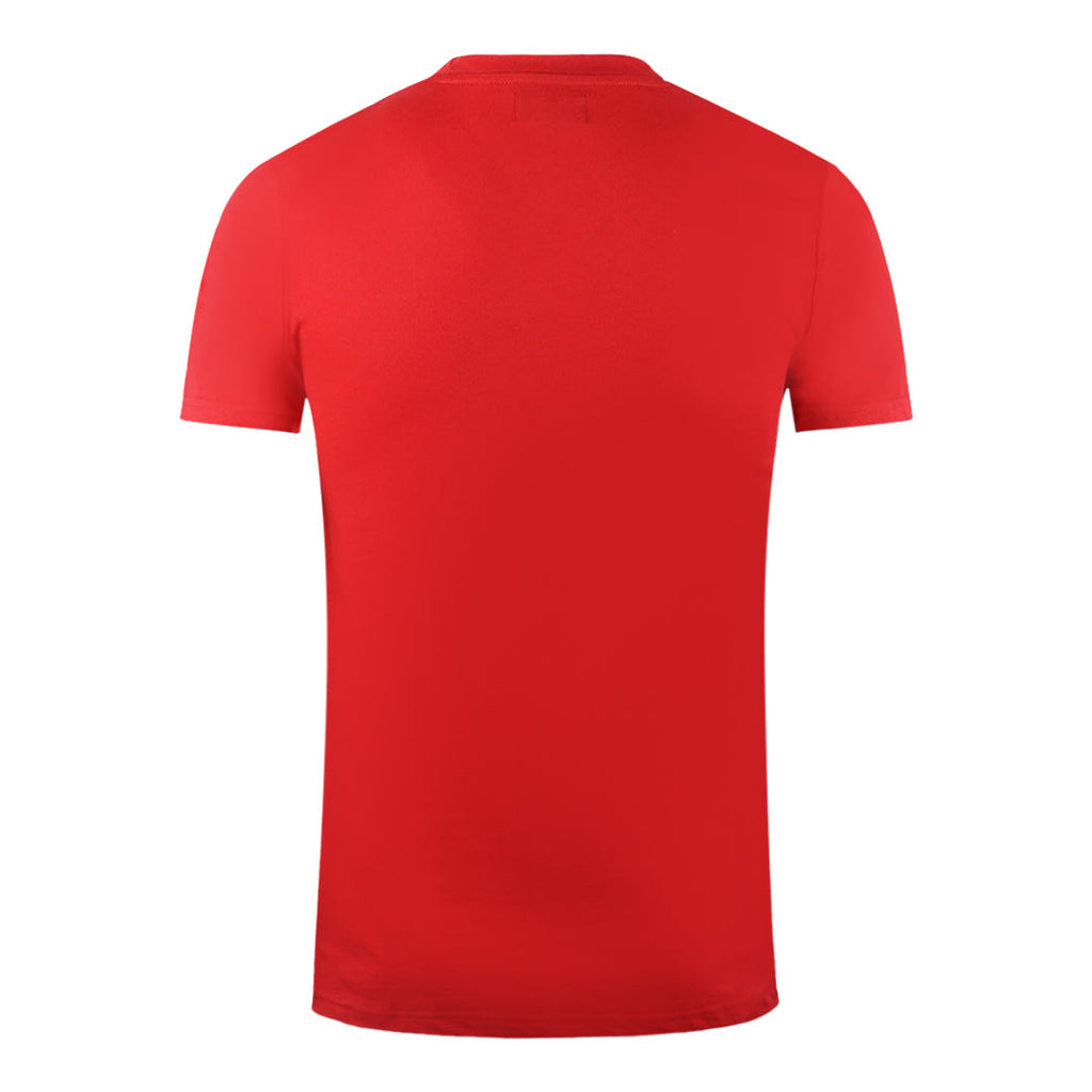 Aquascutum London Aldis Brand Logo Red T Shirt