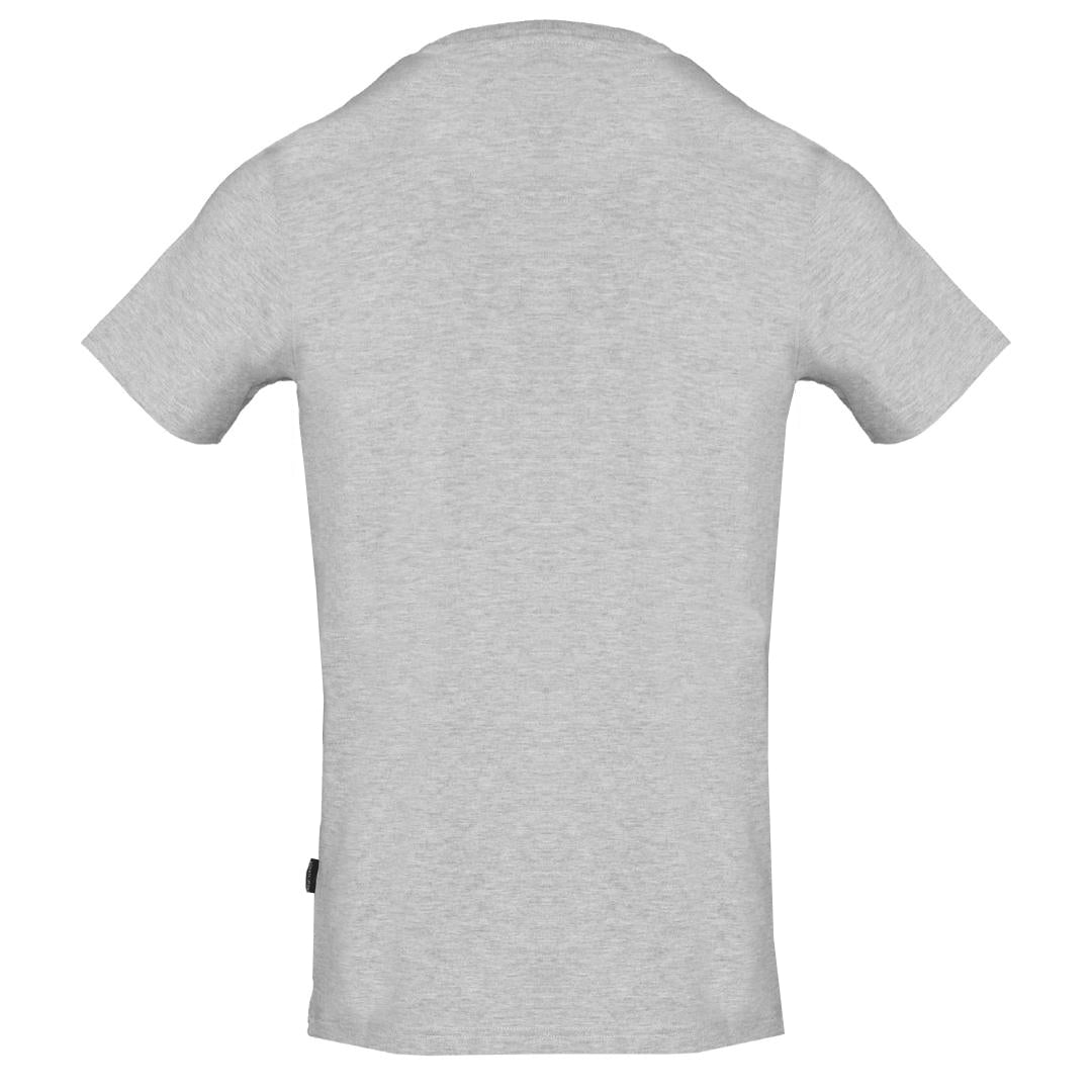 Aquascutum Layered Logo Grey T-Shirt - Nova Clothing