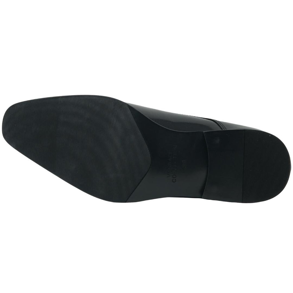 Versace Collection Monk Leather Black Shoes - Nova Clothing