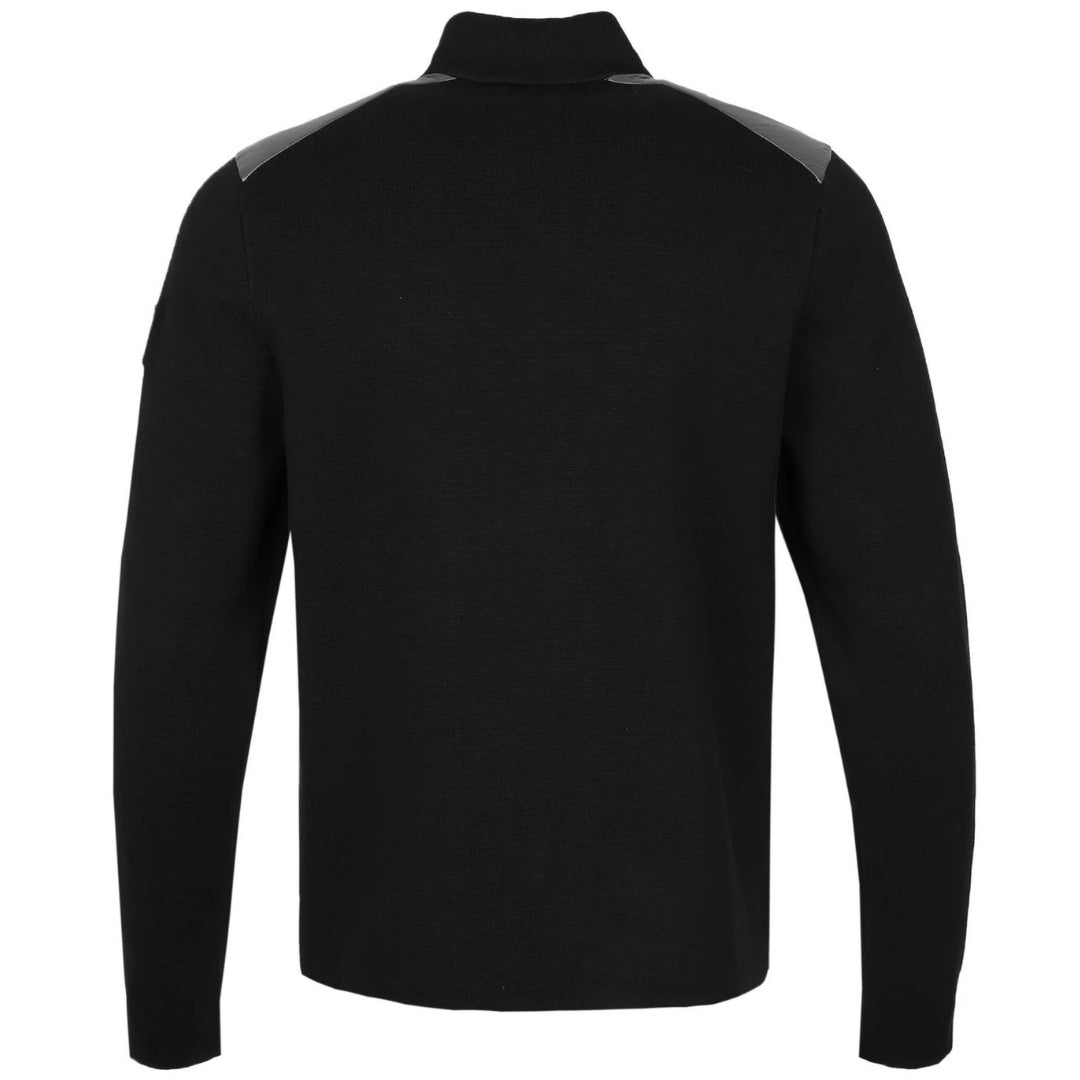 Belstaff Veer Zip Black Cardigan Jacket Veer Cardigan Jacket Black