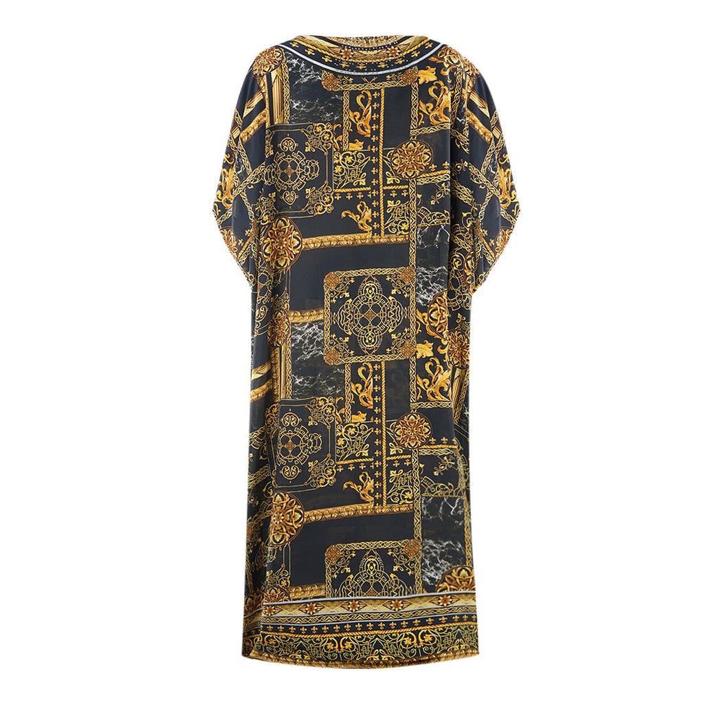 Inoa Verona 1915 Black Box Kaftan Cover Up Verona 1915 Box Kaftan