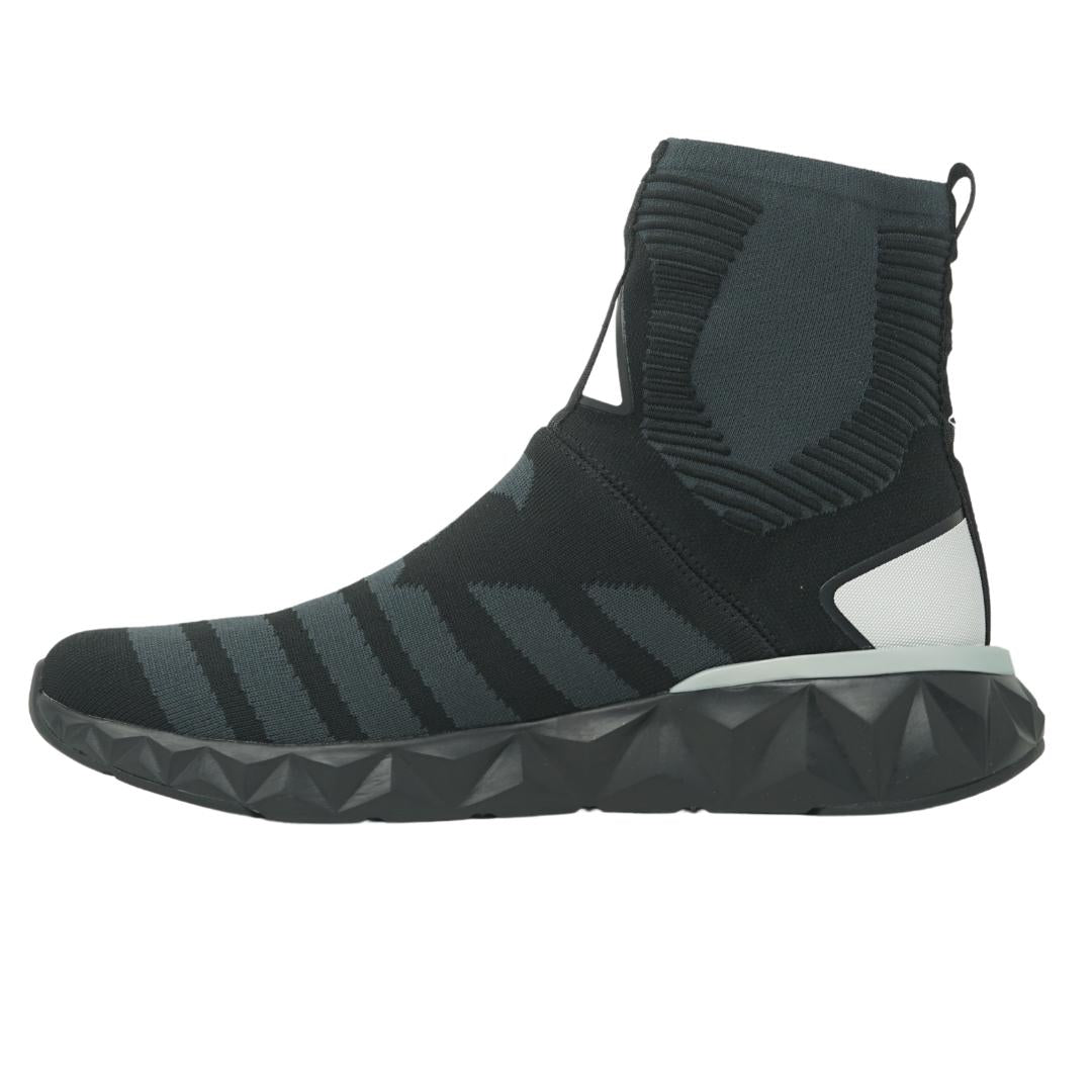 Ea7 Eagle Logo Black Sock Trainers