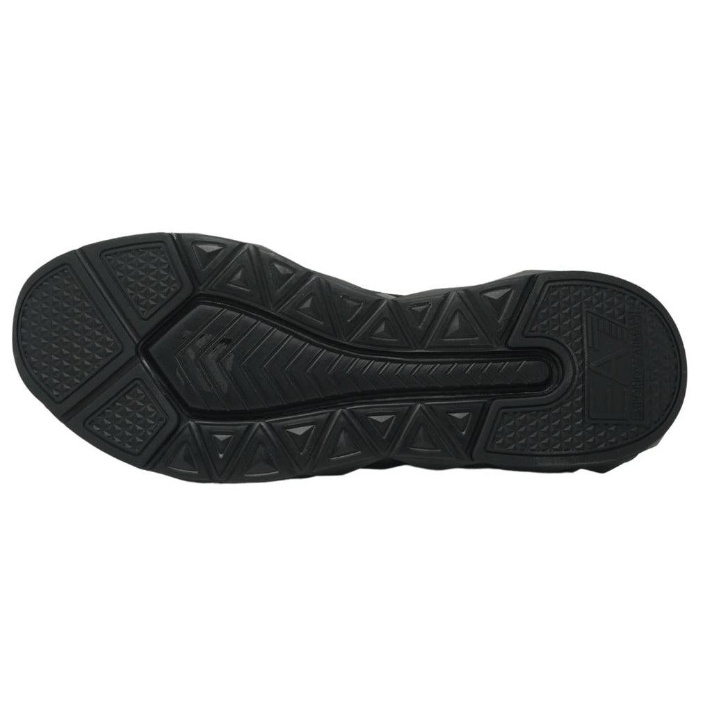 Ea7 Eagle Logo Black Sock Trainers