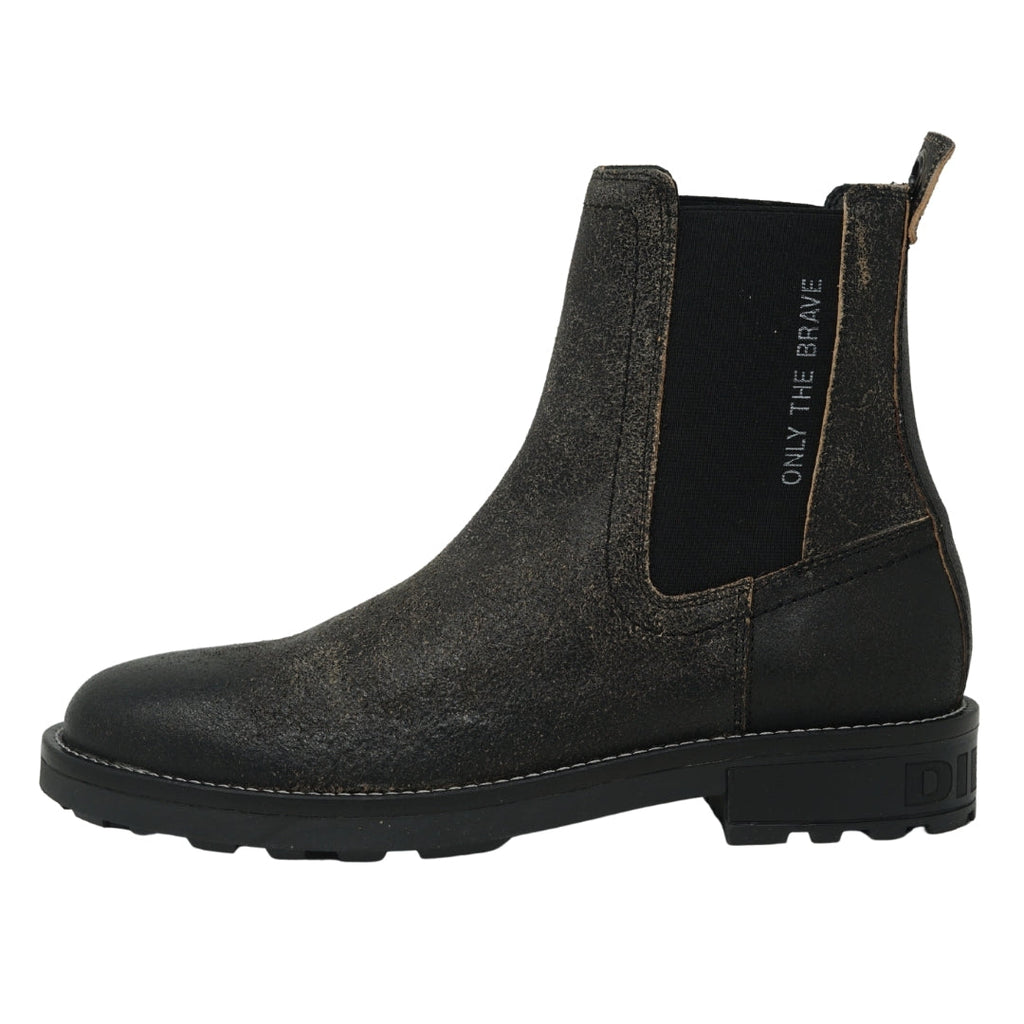 Diesel D Throuper Cb Black Ankle Boots Y02022 PS994 T8013