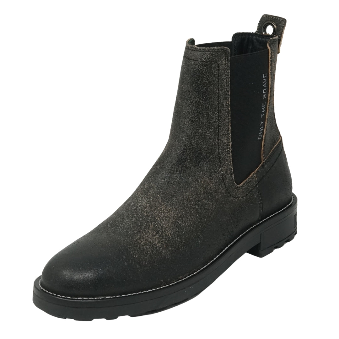 Diesel D Throuper Cb Black Ankle Boots Y02022 PS994 T8013